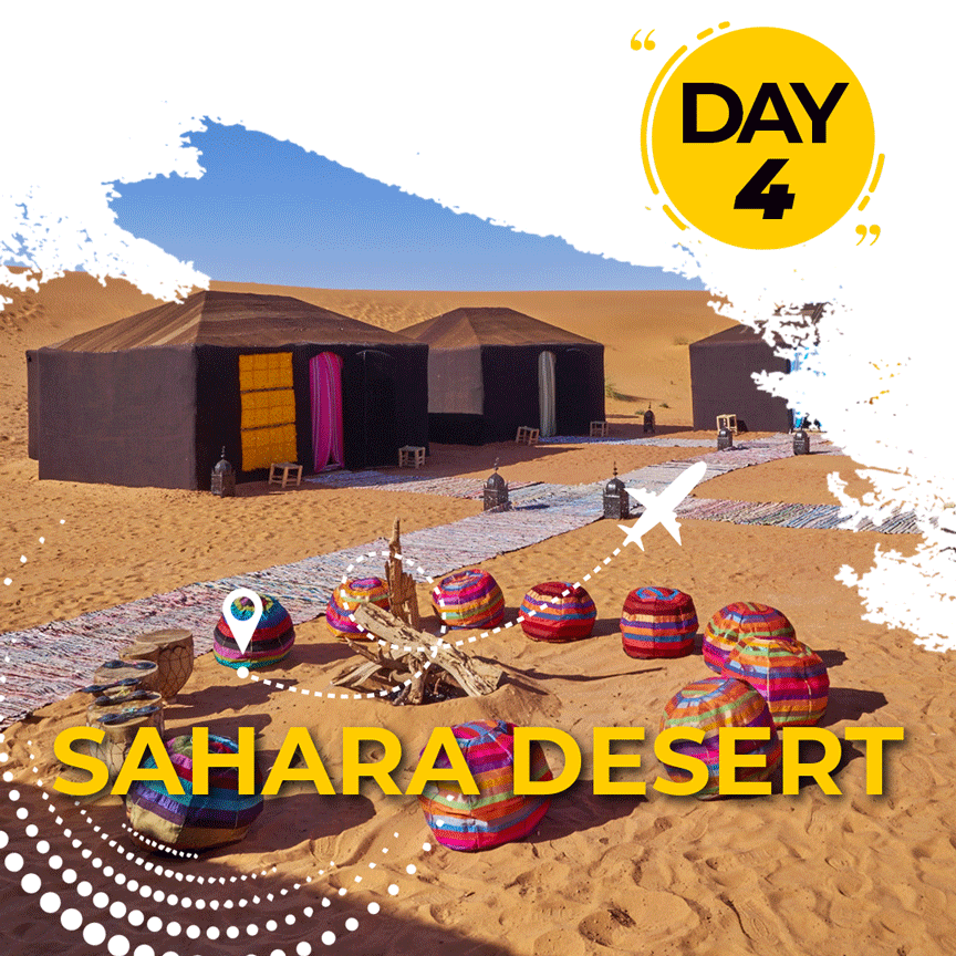4 days tour from Fez to Sahara Desert